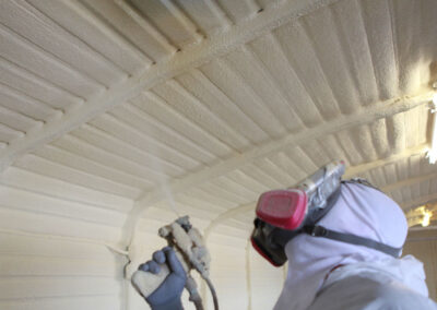 Spray Foam Insulation in Metal Buildings in Cookeville